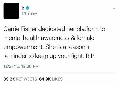 Wise words from Halsey