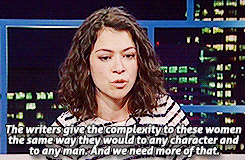 thecloneclub:Tatiana Maslany on the complexity of women in Orphan Black