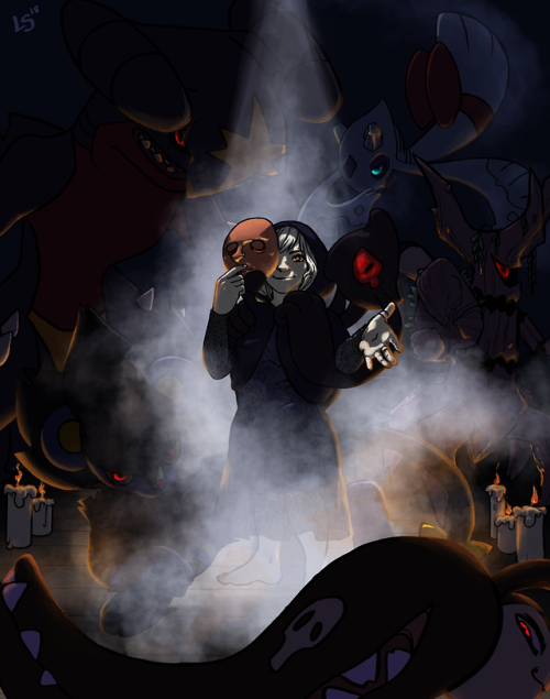 sharkjpeg: Gym Leader of the Damned: Lin “Please, take a candle and pray to whomever watches over yo