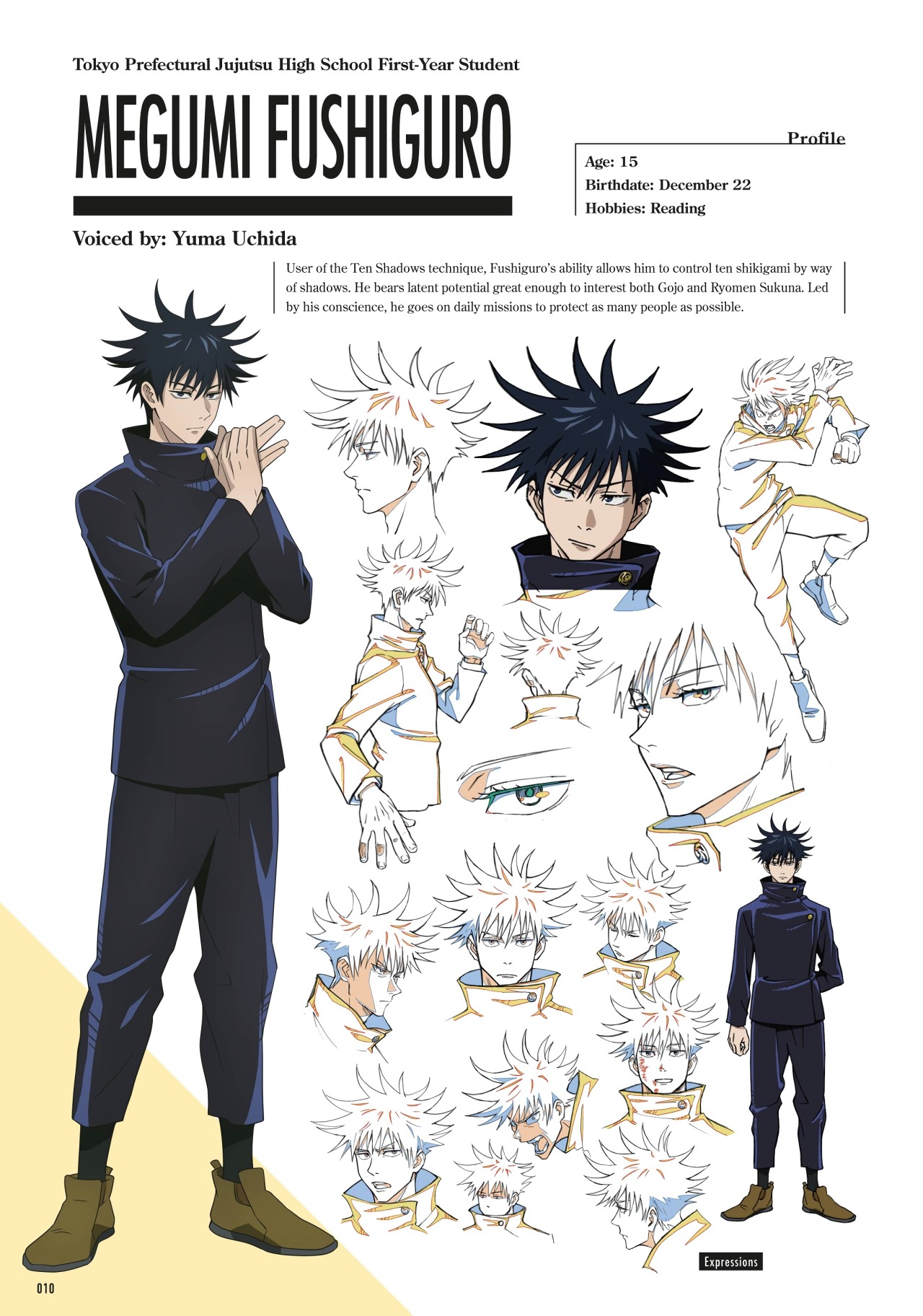 Shoko and Utahime's Character Design Sheets from Jujutsu Kaisen: The  Official Anime Guide: Season 1 : r/JuJutsuKaisen