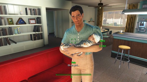 i started a new fallout 4 game and used console commands to change my gender so now i am in a Gay Ma