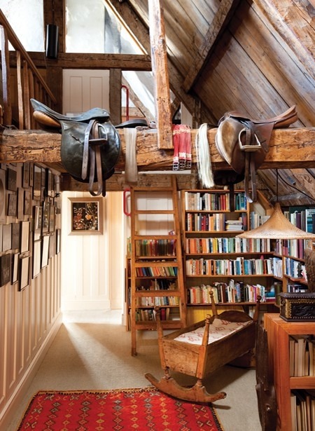 (via Exposed beams and books)