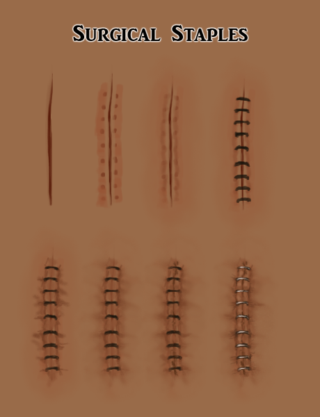 aphexangel:  fucktonofanatomyreferences:  An appeasing fuck-ton of wound references.
