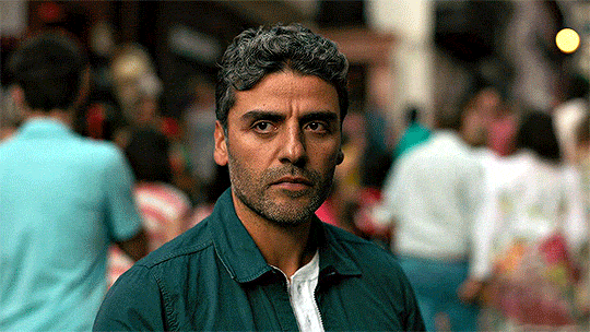 fernandabarrera:Oscar Isaac as Santiago “Pope” Garcia in Triple Frontier (2019).