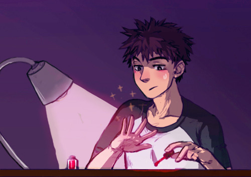 kobochasketch:  Inspired by this post!!! ＼(^▽^＠)ノ 