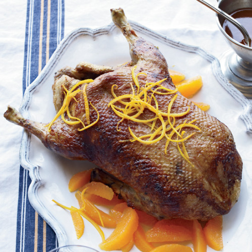 Orange you glad the French came up with this sexy duck classic? The answer is oui. Always oui.  (via