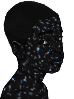 Toyin Odutola.Â Dotun at twelve years old.Â 2012.