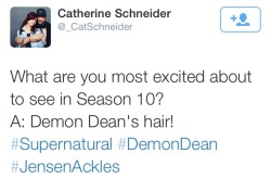 assbuttsprevail:  deanreborn:  WHY ARENT WE TALKING ABOUT THIS  MY JAW DROPPED WOW 