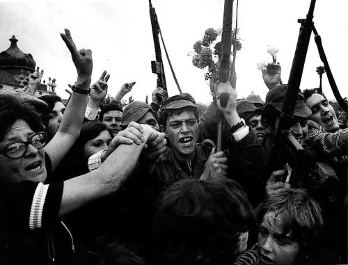 workingclasshistory: On this day, 25 April 1974, Portugal’s right-wing Estado Novo dictatorship was 
