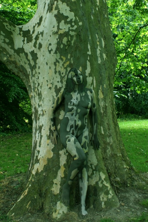 unusualnudephotos:  bodypaintart:  Trees By Johannes Stotter  All of my blogs are themed. Some obviously so. Some not so obviously: Unusual Nude Photos        http://unusualnudephotos.tumblr.com/ Display Your Wife to Other Men  http://displayyourwifetooth