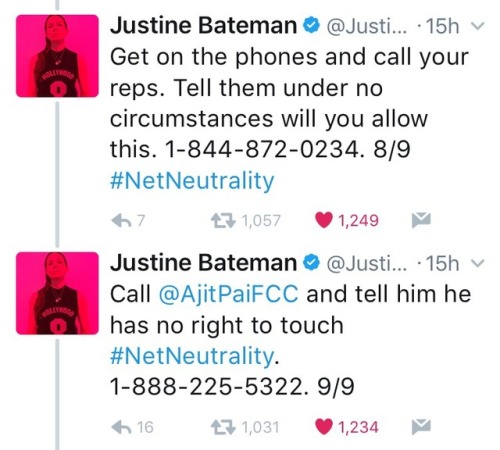 hypno-sandwich:  amy-reblogs: thistherapylife:  sandalwoodandsunlight: FCC HOTLINE: 1-888-225-5322  CALL   Hey American friends, so much Internet stuff happens in America that if this passes, it will affect everyone. PLEASE DO SOMETHING.   Call the FCC