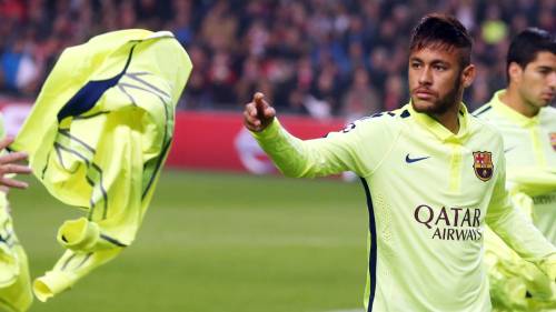 fzneymar:  UEFA Champions League - Ajax 0:2 Barcelona (05.11.2014)