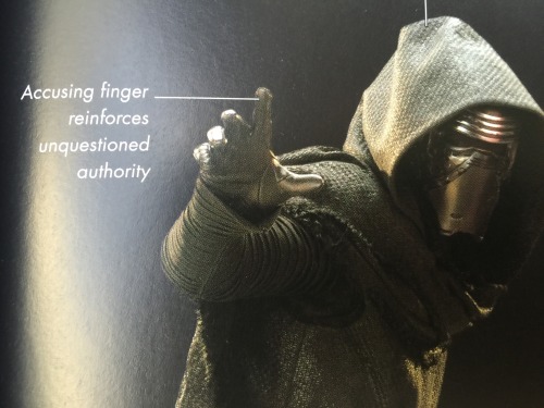 smug-little-scallywag:  My brother got the visual dictionary from the force awakens and it’s hilarious 