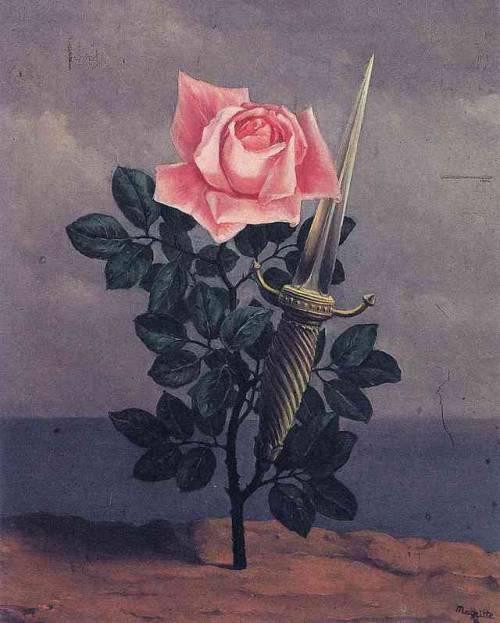 artist-magritte:The blow to the heart, Rene Magrittehttps://www.wikiart.org/en/rene-magritte/the-blo