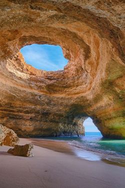 breathlessbeautyandwisdom:  Benagil caves in Algarve, a natural wonder in the Portuguese coast (via (53) Pinterest)