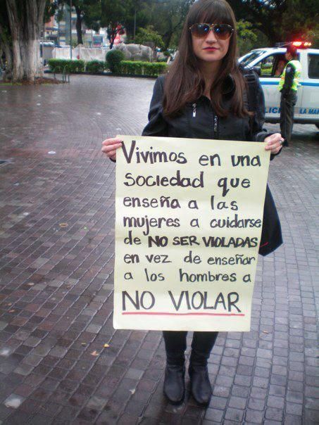 Esto es machismo institucionalizado. Todo comienza con la educación: se nos enseña des