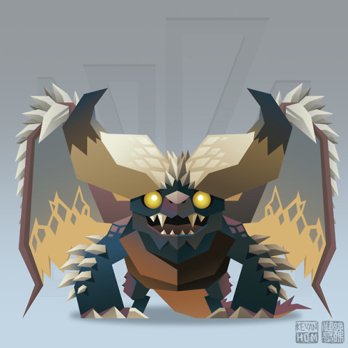 kevanhom - Nergigante - the “Extinction Dragon” from Capcom’s...