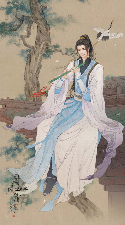 changan-moon: 逆水寒 Art from the Chinese Wuxia-themed MMORPG Treacherous Waters/Ni Shui Han.