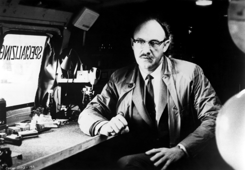 Gene Hackman in The Conversation (1974) from Francis Ford Coppola.