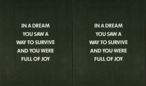 novitiate2017:this is my fav jenny holzer piece/quote and one of my fav pieces of
