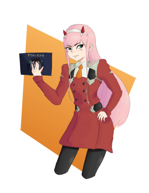 wow I have not posted in a while, so here is Zero Two!