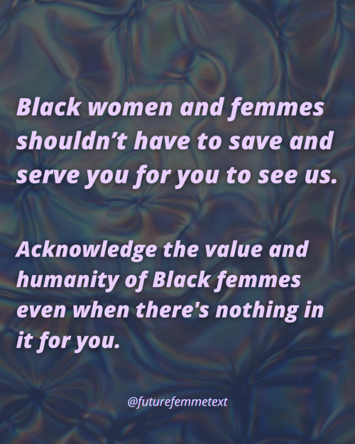 Black women, girls, and femmes aren&rsquo;t here to be anyone&rsquo;s mule.