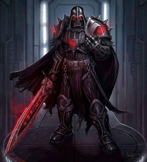 Darth Vader gets the Warhammer 40k treatment! ➕❕ #starwars #sithlord #sith #thedarkside #darthvader 