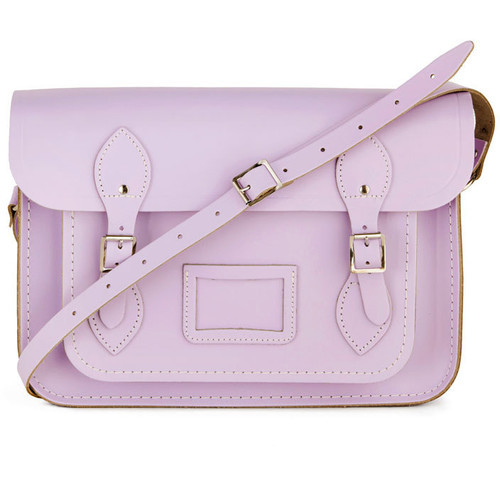 The Cambridge Satchel Company Cambridge Satchel Upwardly Mobile Satchel in Lilac - 13" ❤ liked 