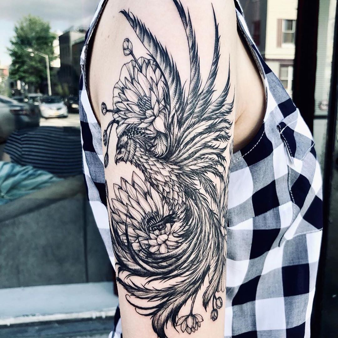 Phoenix Tattoo Meaning for Guys  Girls  The Skull and Sword