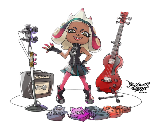 Been drawing some splat girls&hellip;Porl birthed by @josieokami :https://josieokami.tumblr.com/post