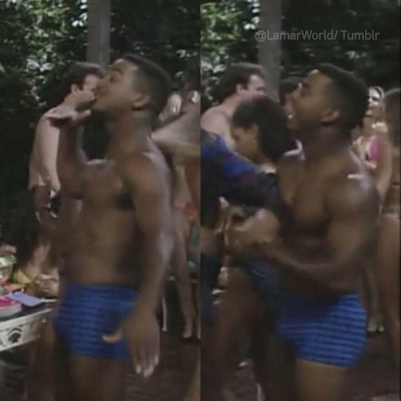 lamarworld:  Alfonso Ribeiro bulge 