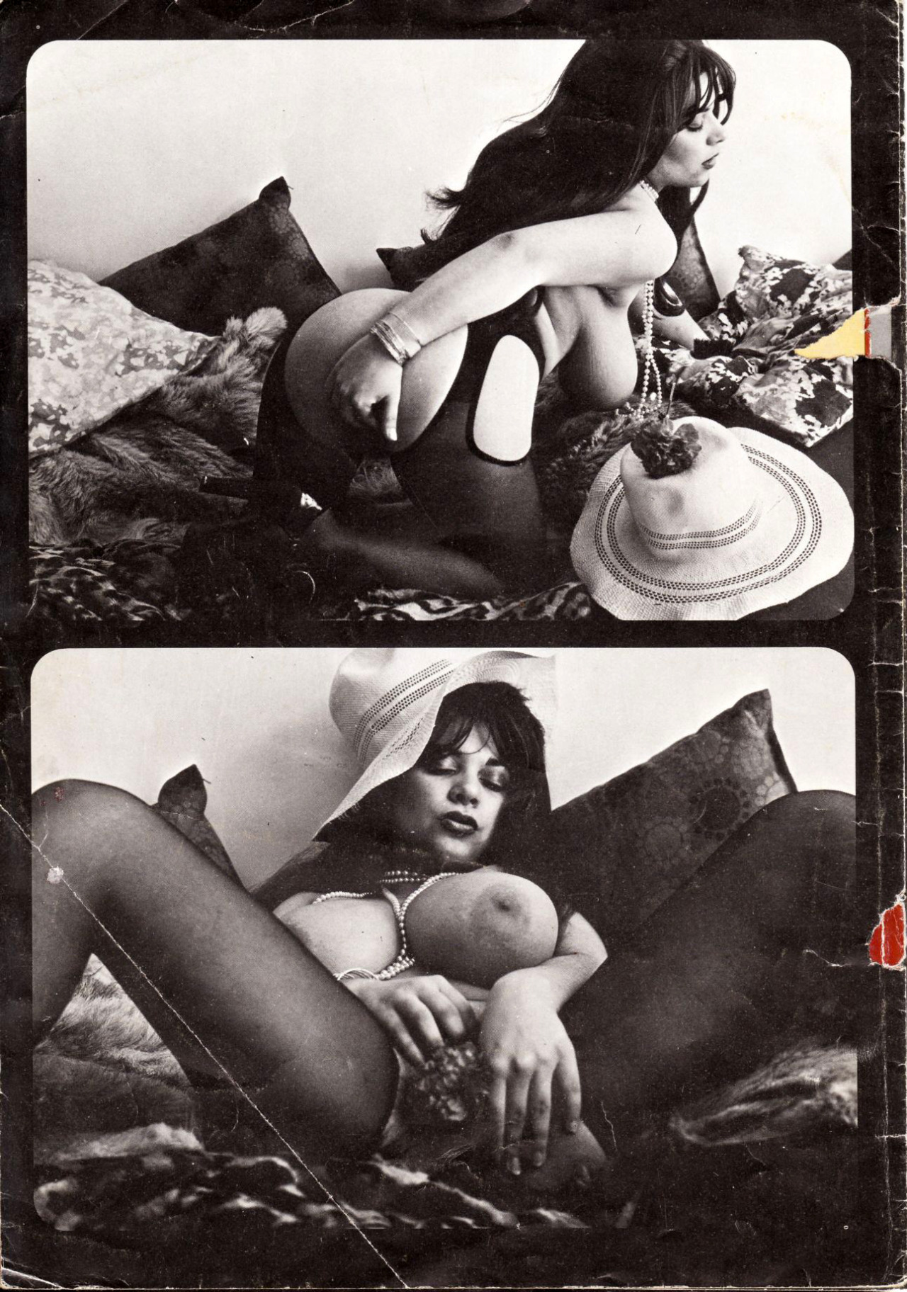 oldtimeerotica:  Clyda Rosen in Sex Spezial #28 Pralle Brüste. 1976 