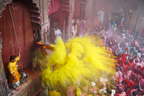 stories-yet-to-be-written:  Pictures of Holi: Festival of Colors. By Sharell Cook