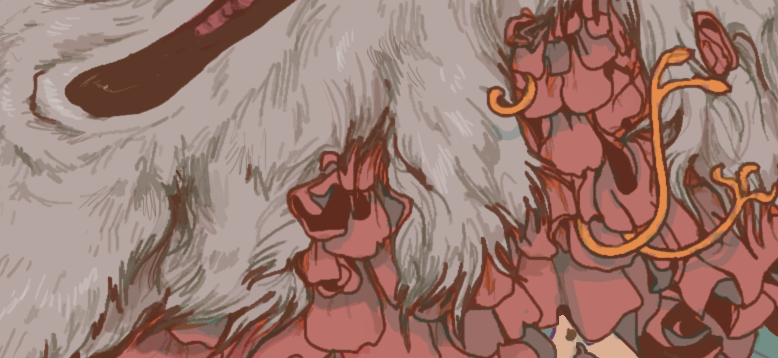 iguanamouth:  a lil slice of somethin ive been working on…………………………