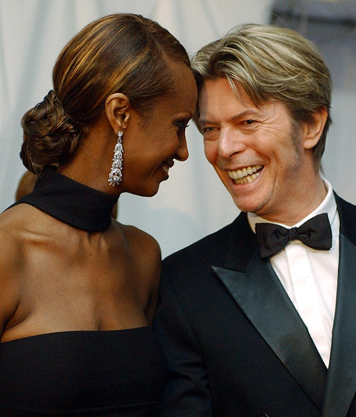 entertainmentweekly: A look back at David Bowie and Iman’s beautiful love story  