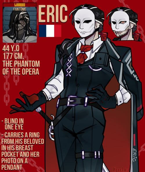I Made Another Limbus Company OC - Eric From The Phantom Of Opera
