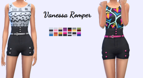 Vanessa Romper (500 Followers Gift) I want to thank you all so much for following me! I didn’t think