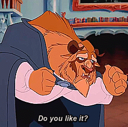 rapunezel:  Beauty and the Beast: Setting goals for gifts from your boyfriend since 1991.