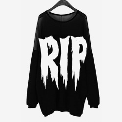 bombisbomb:  ‘RIP’ Sweater  