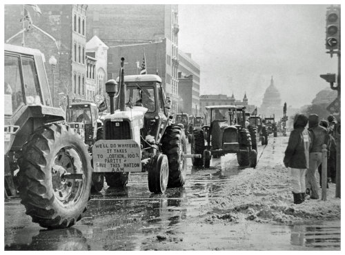 Tractorcade, All Things Considered, 02/05/1979MARCHING ON WASHINGTONIn February 1979, All Things Con