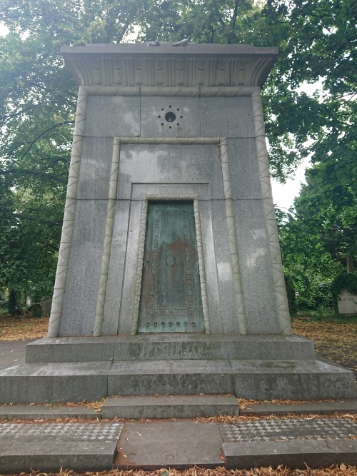 Courtoy Time Machine. Brompton Cemetery, West Brompton, London, England