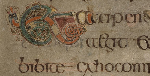 113v, Gospels, MS 58, Trinity College Dublin