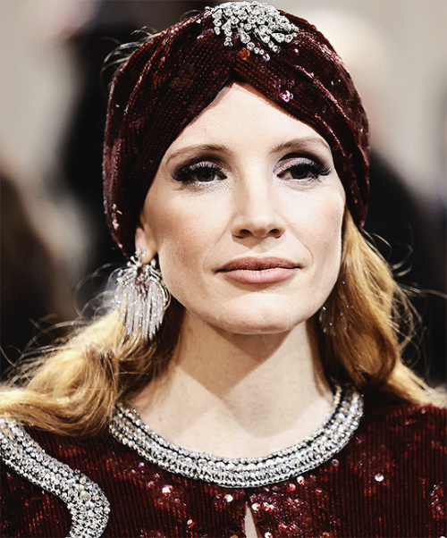 gettingscrazy:JESSICA CHASTAIN The 2022 Met Gala Celebrating “In America: An Anthology of Fashion” M