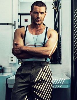 htgawm-men: Charlie Weber photographed by Jacques Dequeker for Schön! Magazine (2017)