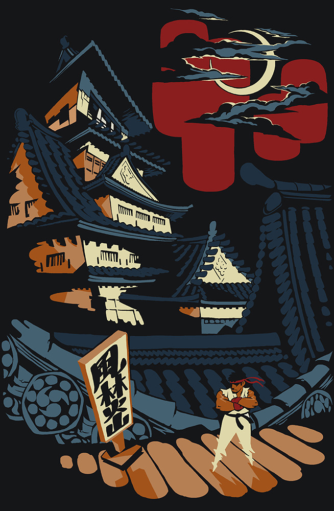 pixalry:  Street Fighter: Furinkazan - Created by NIW Industries | Tumblr Available