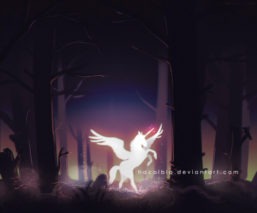 awesomedigitalart:  Milk the Unicorn by Hacolbia