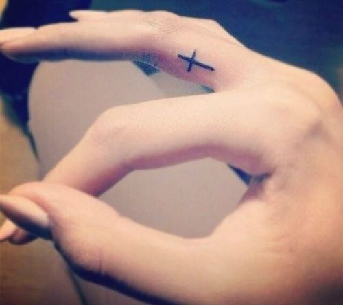 Cute small finger tattoos