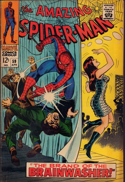 The Amazing Spider-Man #59 (April 1968)Cover by John Romita
