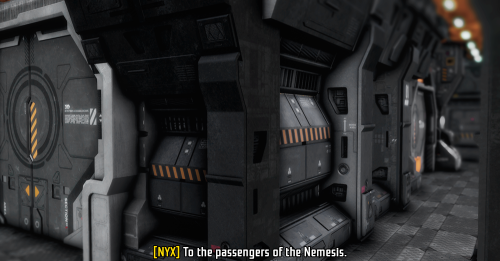 REC ROUND [ 2 ]previous | beginning | next[transcript under the cut] [NYX] To the passengers of the 