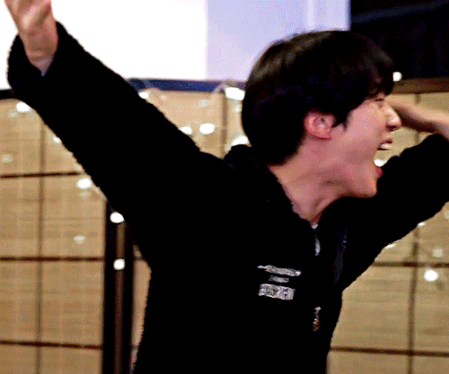 JIN HUGS JIN HUGS! For @jinstronaut